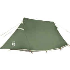 vidaXL 3-personers campingtelt vandtæt grøn