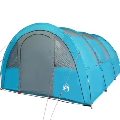 vidaXL 4-personers campingtelt vandtæt blå