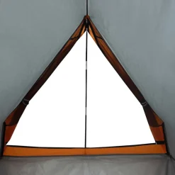 vidaXL 2-personers campingtelt A-stel vandtæt grå