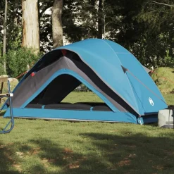 vidaXL 1-personers campingtelt vandtæt blå