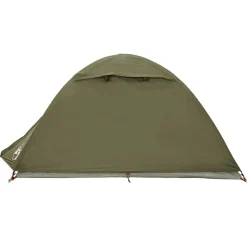 vidaXL 2-personers campingtelt vandtæt kuppel olivengrøn