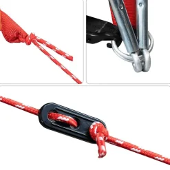 vidaXL 5-personers fisketelt vandtæt grå
