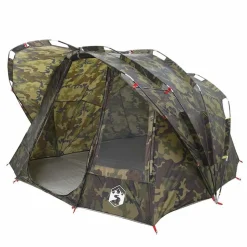 vidaXL 5-personers fisketelt vandtæt camouflage