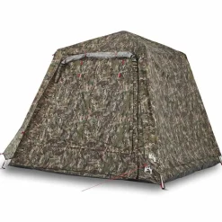 vidaXL 4-personers fisketelt quick-release camouflage