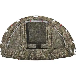vidaXL 4-personers fisketelt vandtæt camouflage
