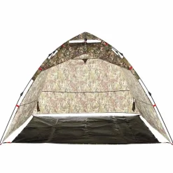 vidaXL 4-personers fisketelt quick-release camouflage