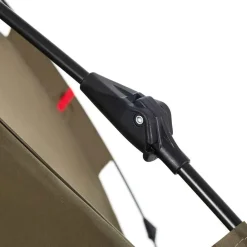 vidaXL 4-personers fisketelt quick release olivengrøn