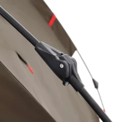 vidaXL 4-personers fisketelt quick release brun