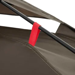vidaXL 4-personers fisketelt quick release brun