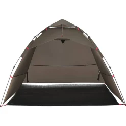 vidaXL 4-personers fisketelt quick release brun