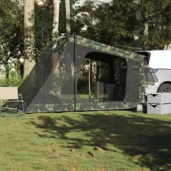 vidaXL 2-personers fortelt til bil vandtæt camouflage
