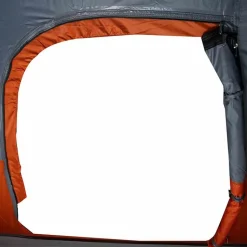 vidaXL 2-personers kuppeltelt vandtæt grå og orange