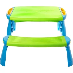 vidaXL picnicbænk til børn 89,5x84,5x48 cm polypropylen