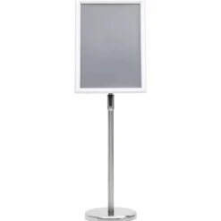 vidaXL plakatstativ A3 aluminiumslegering sølvfarvet