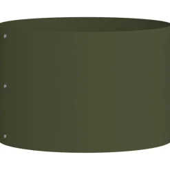 vidaXL Plante ring Oliven grøn 30 x 30 x 20 cm Koldvalset stål