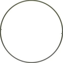 vidaXL Plante ring Oliven grøn 30 x 30 x 20 cm Koldvalset stål