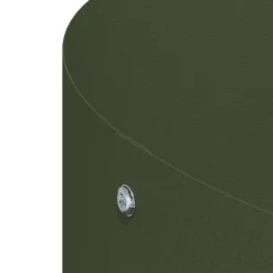 vidaXL Plante ring Oliven grøn 30 x 30 x 20 cm Koldvalset stål