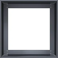 vidaXL plantekasse 40x40x40 cm koldvalset stål antracitgrå