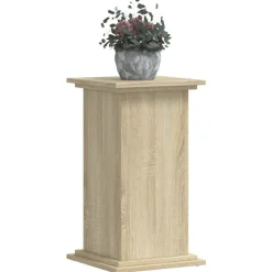 vidaXL plantestativ 33x33x60 cm konstrueret træ sonoma-eg