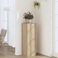 vidaXL plantestativ 33x33x100 cm konstrueret træ sonoma-eg