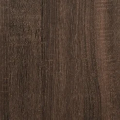 vidaXL plantestativ 33x33x60 cm konstrueret træ brun egetræsfarve
