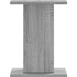 vidaXL plantestativer 2 stk. 30x30x40 cm konstrueret træ grå sonoma-eg