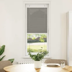 vidaXL Plisségardin Antracit 40x100 cm Stofbredde 39,4 cm Polyester