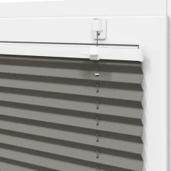 vidaXL Plisségardin Antracit 40x100 cm Stofbredde 39,4 cm Polyester