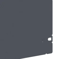 vidaXL Plænekanter 10 pcs Antracit 103 x 0,05 x 22 cm Stål