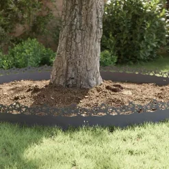 vidaXL Plænekanter 10 pcs Antracit 103 x 0,05 x 22 cm Stål
