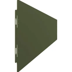 vidaXL plænekanter 10 stk. 10x103 cm koldvalset stål olivengrøn