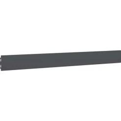 vidaXL plænekanter 10 stk. 10x103 cm koldvalset stål antracit