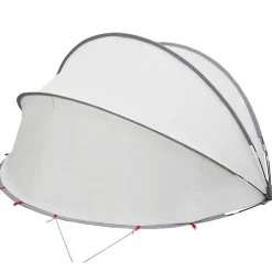 vidaXL Pool Dome Grå og orange 336 x 322 x 160 cm