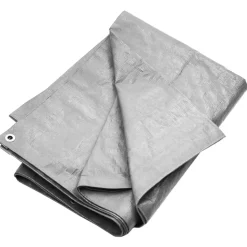 vidaXL presenning 2x3 m 180 g/m² HDPE grå