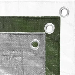 vidaXL presenning 2x3 m 180 g/m² HDPE grå