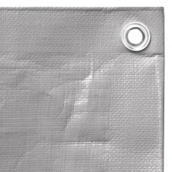 vidaXL presenning 2x3 m 260 g/m² HDPE grå