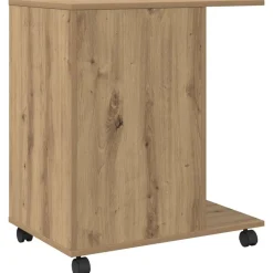 vidaXL Printerstand Artisan eg 60 x 40 x 68.5 cm Konstrueret træ