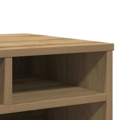 vidaXL Printerstand Artisan Egetræ 49 x 40 x 22.5 cm Konstrueret træ