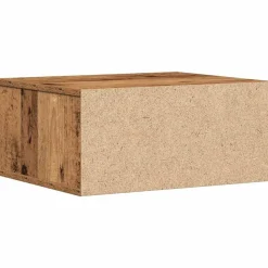 vidaXL Printerstand Gammelt træ 49 x 40 x 22.5 cm Konstrueret træ
