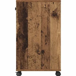 vidaXL Printerstand Gammelt træ 60 x 40 x 68.5 cm Konstrueret træ