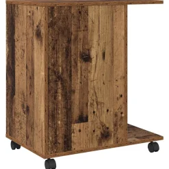 vidaXL Printerstand Gammelt træ 60 x 40 x 68.5 cm Konstrueret træ