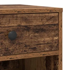 vidaXL Printerstand Gammelt træ 60 x 40 x 68.5 cm Konstrueret træ