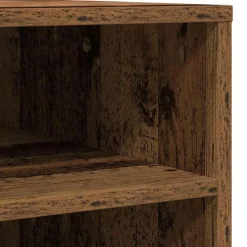 vidaXL Printerstand Gammelt træ 60 x 50 x 67 cm Konstrueret træ