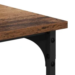 vidaXL Printerstand Gammelt træ 50 x 40 x 38 cm Konstrueret træ