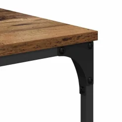 vidaXL Printerstand Gammelt træ 50 x 41 x 75 cm Konstrueret træ