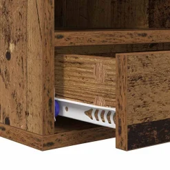 vidaXL Printerstand Gammelt træ 40 x 32 x 24 cm Konstrueret træ