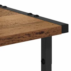 vidaXL Printerstand Gammelt træ 41 x 28 x 33,5 cm Konstrueret træ