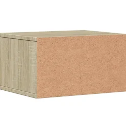 vidaXL printerstativ 40x32x22,5 cm konstrueret træ sonoma-eg