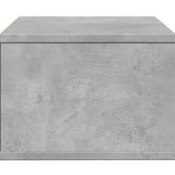 vidaXL printerstativ 40x32x22,5 cm konstrueret træ betongrå