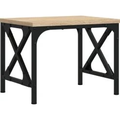 vidaXL printerstativ 40x30x31 cm konstrueret træ sort